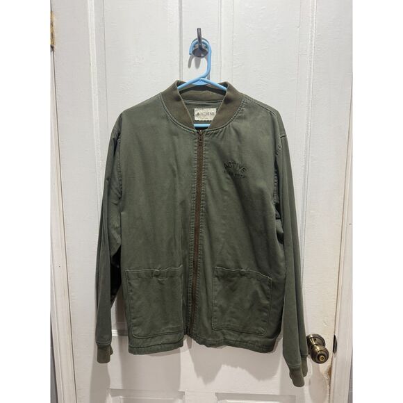 Men's Active Brand Olive Green Jacket - Picture 2 of 4